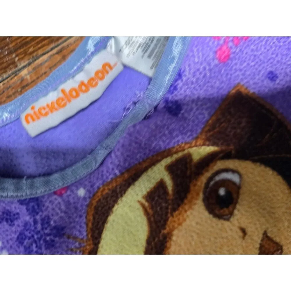 2011 Nickelodeon Dora The Explorer Purple Pajama Top 4T